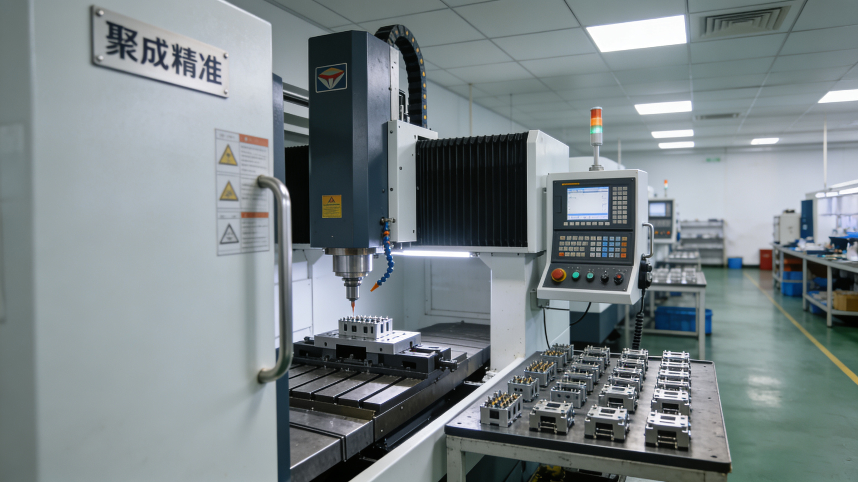 聚成精密高精度手板加工区