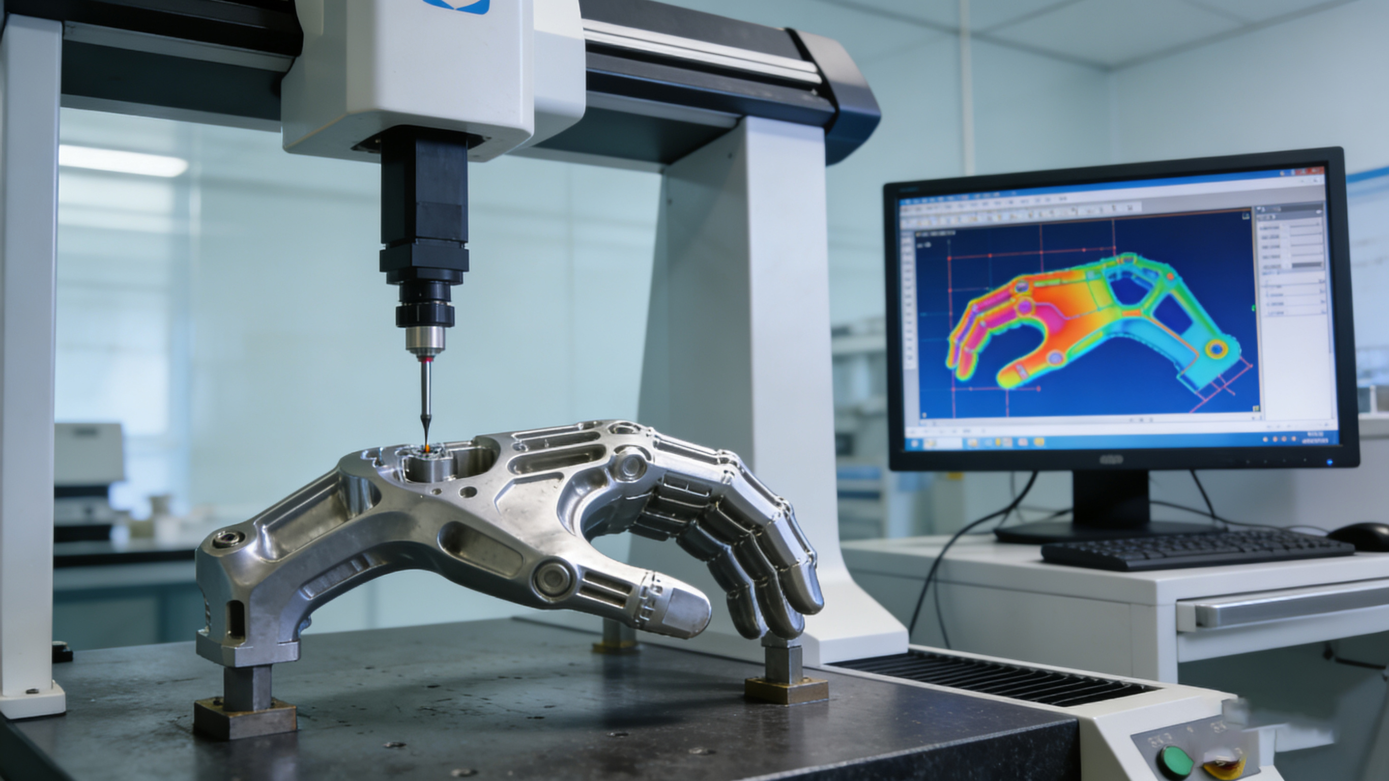 精密手板的三坐标检测过程