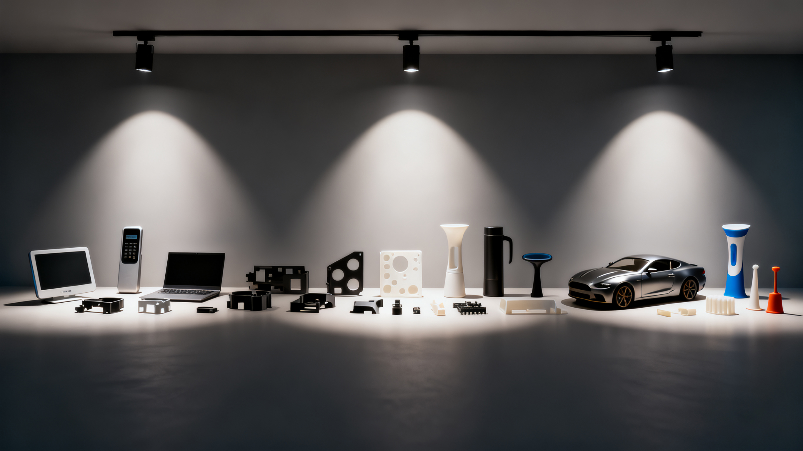 各种精美手板件实物展示