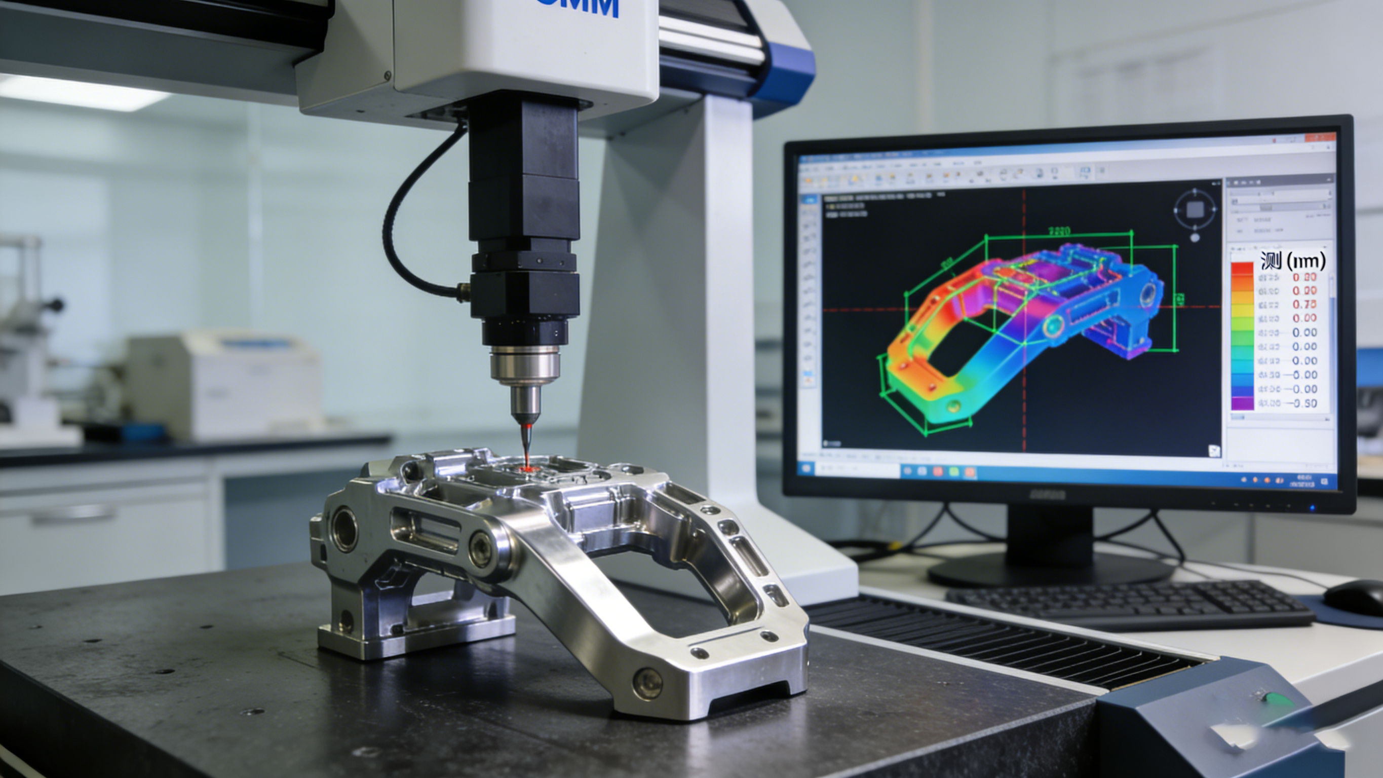 高精度手板的三坐标精密检测
