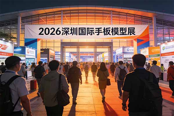 2026深圳国际手板模型展展馆外景，深圳国际会展中心，专业观众络绎不绝